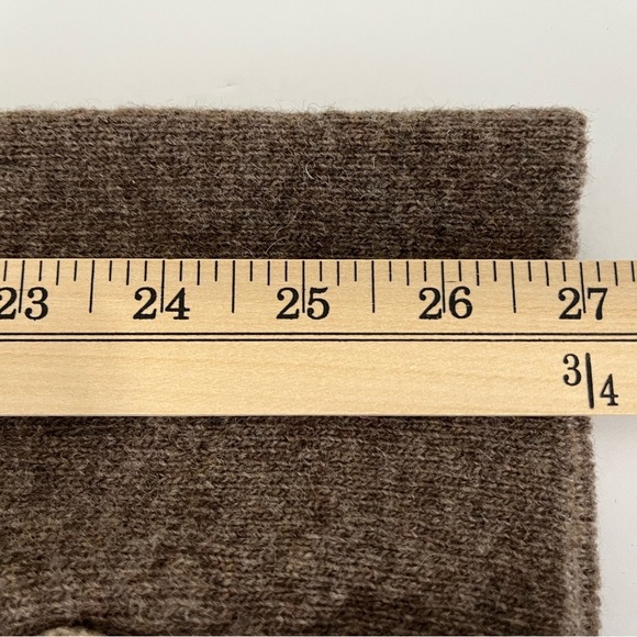 Chiaramente Brown Button Wool Blend Cardigan Sweater - Picture 13 of 14